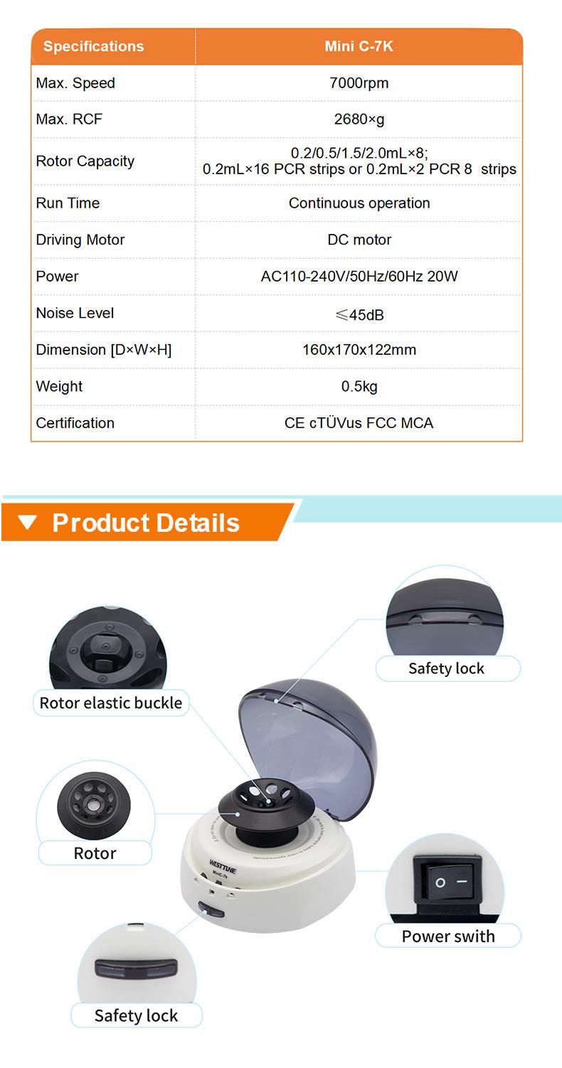 West Tune Mini 5K Mini Centrifuge