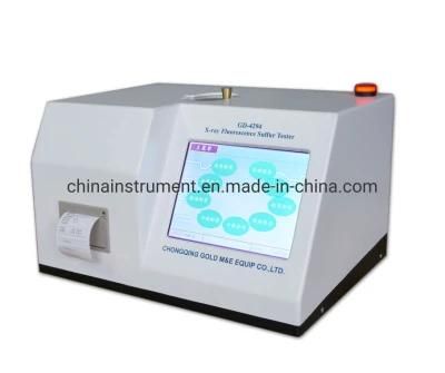 ASTM D4294 X-ray Fluorescence Energy Dispersive S in Oil Sulfur Analyzer