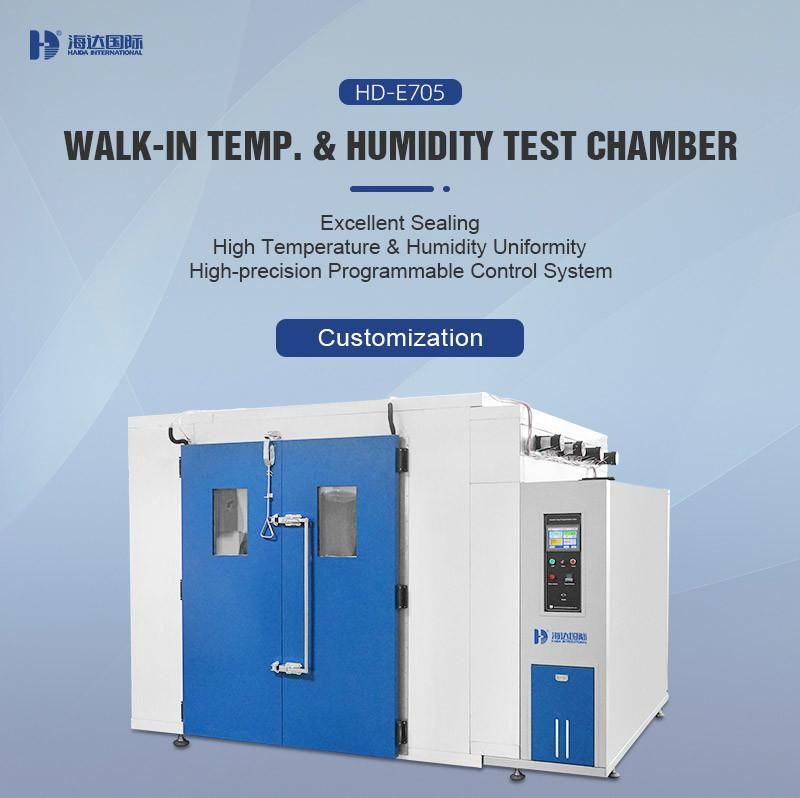 Customized Walk in Climatic Testing Chamber Environment Test/Testing Equipment