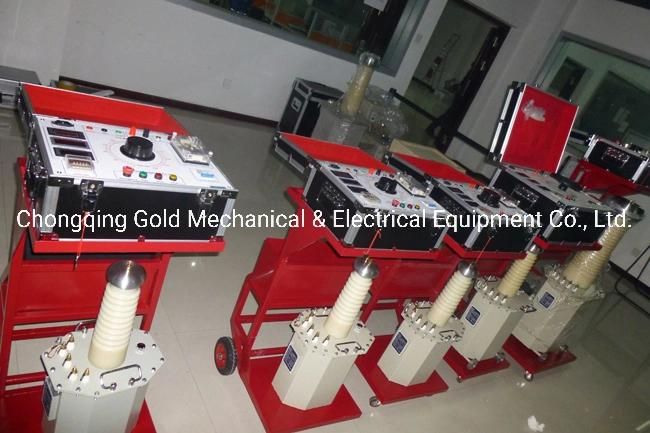 Gdj-50kv Mobile Hv Testing Transformer AC DC Oil Type Hipot Tester