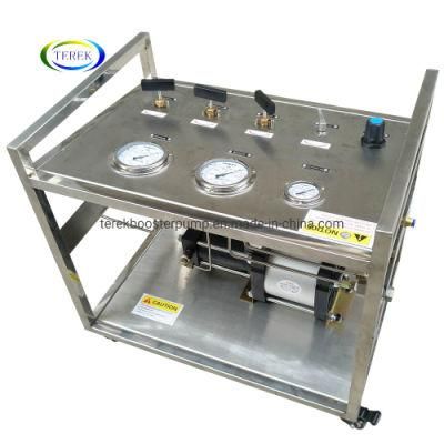 Terek Brand Best Price 800 Bar Portable Air Driven CO2 Charging Gas Booster Unit for CO2