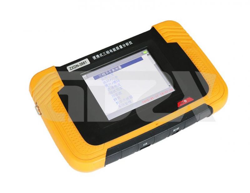 Portable Three-phase Power Quality Analyzer With Harmonic Analysis