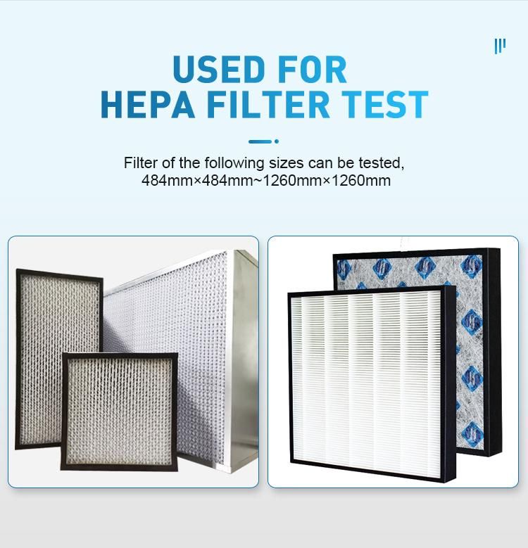 Air Purifier Filter Element Filtration Efficiency Scanning Test Equipment