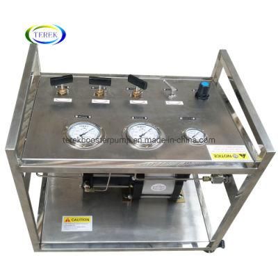 Terek Brand High Quality 800 Bar Output Portable CNG Gas Pressure Cylinder Test Pump Station