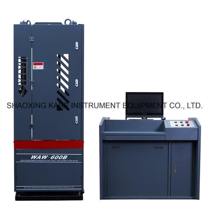 Computerized Electro-Hydraulic Type Servo Universal Testing Machine (WAW-600B)