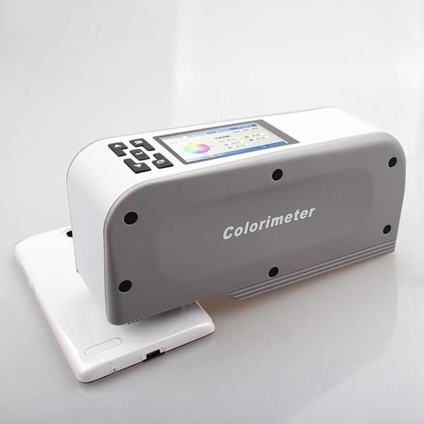 Portable Colorimeter Color Meter, Color Reader Meter with 8/D Color Meter, Digital Portable Chroma Meter DH-WF28