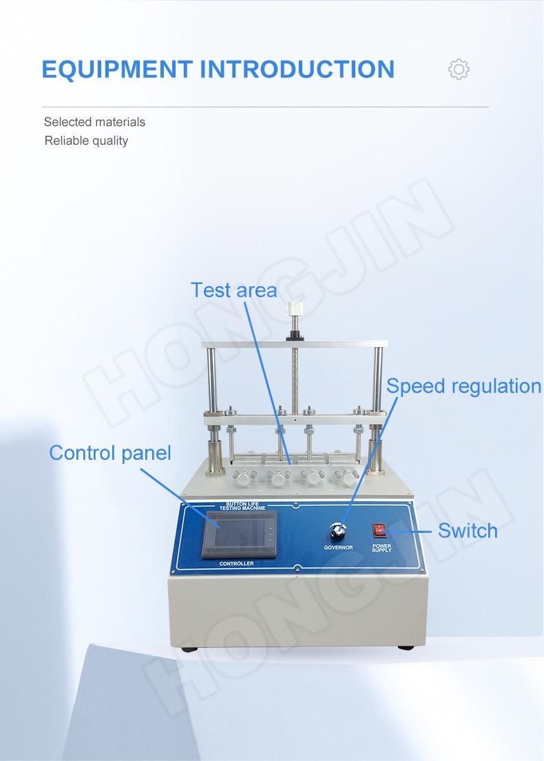 Hj-3 Switch Keypad Life Tester/Automatic Multi-Position Keyboard Keypad Life Machine/Button Life Testing Machine