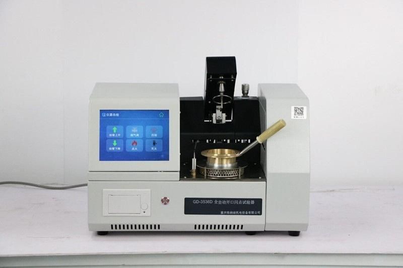 Big Touch Screen New Type Fully-Automatic Open Cup Flash Point Tester