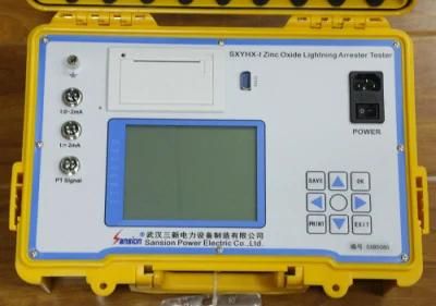 Zinc Oxide Lightning Arrester DC Reference Voltage Leakage Current Tester