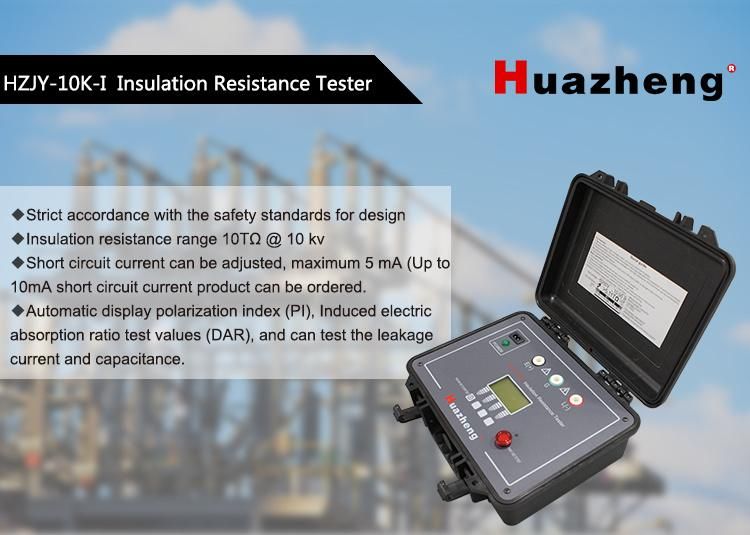 Electrical Insulation Resistance Measurement Digital High Voltage 10kv Megohm Meter