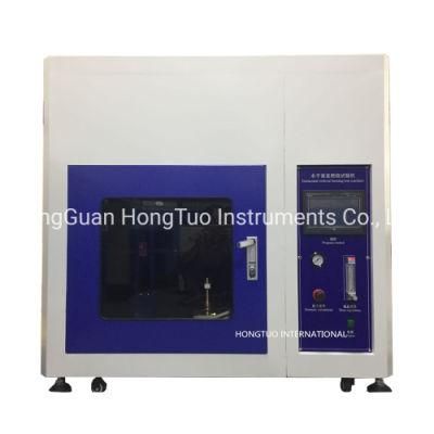 HT-2408E-L Horizontal Vertical Burning Testing Machine For Plastic Materials