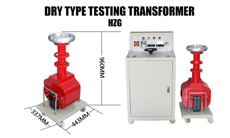 10kVA 150kv Dry-Type Withstand Voltage Hipot Tester / Test Transformer