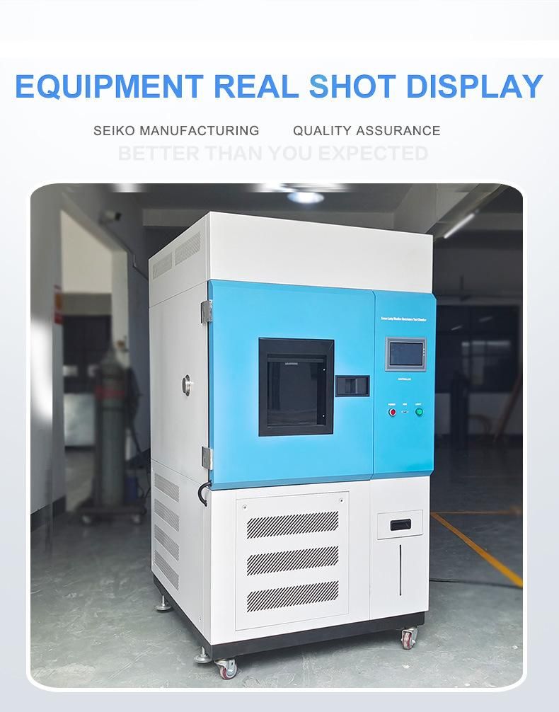 Rubber and Plastic Programmable Xenon Weathering Resistance Aging Testing Machine
