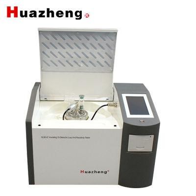 Capacitance &amp; Volume Resistivity Test System Insulating Oil Tangent Delta Tester