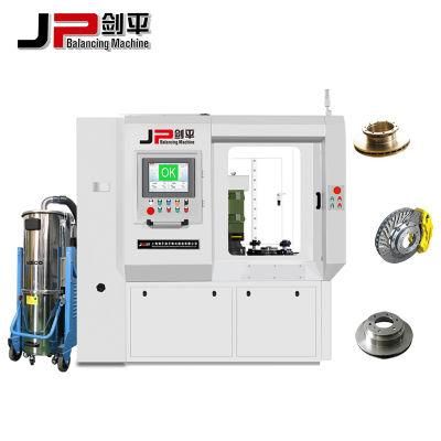 Efficiency Improved Vertical Automatic Balancing Machines with Correction for Brake Disc Clutch