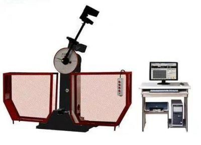 Computer Controlled Charpy Hammer Impact Testing Machine for Metal Plastic Test with Specimen Notch Maker