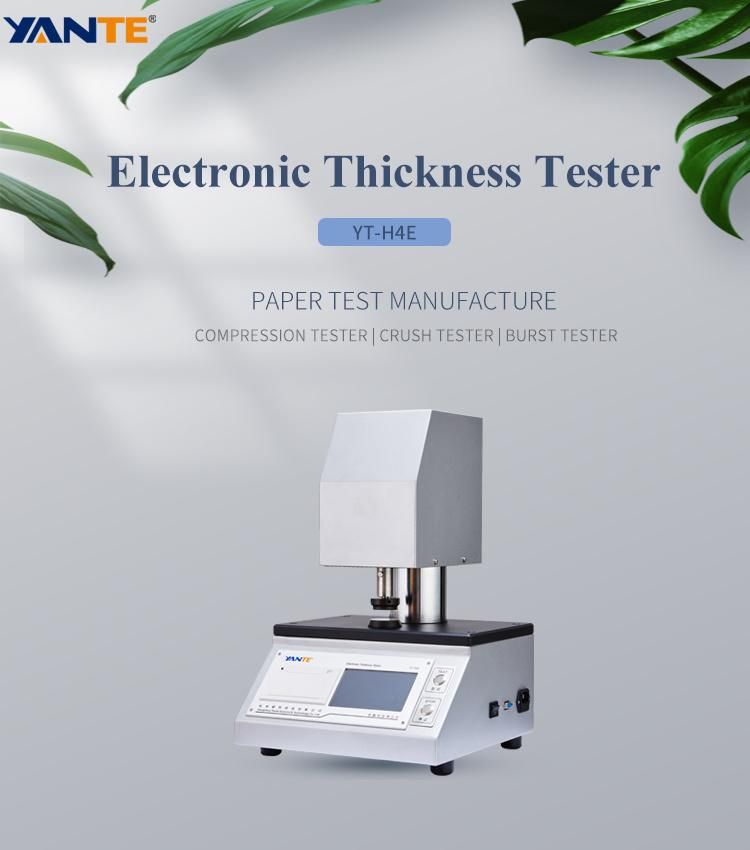 Auto Diagnostic Thickness Test for Non-Woven Fabric