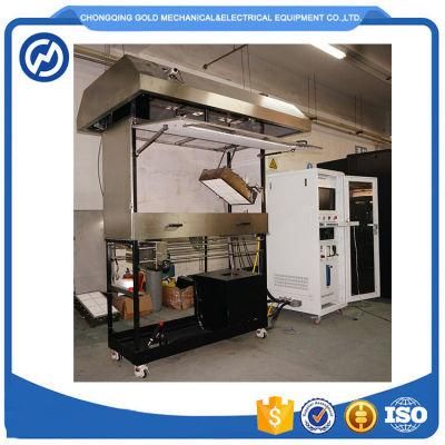 ISO 9239 Flooring Radiant Panel Test Equipment for Building Material