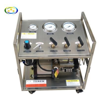 Terek Brand High Quality 150-300 Bar Output Portable Oxygen Gas Booster System for Cylinder Filling