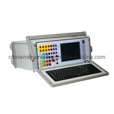 Six Phase Micro Computer Power Electric Secondary Current Injection Relay Protection Tester