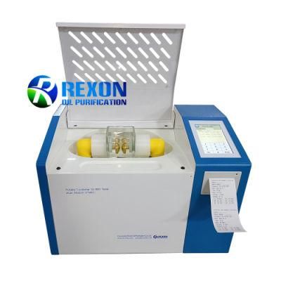 Portable Insulation Oil Bdv Tester 80kv Dielectric Strength Tester Automatic Result Printing