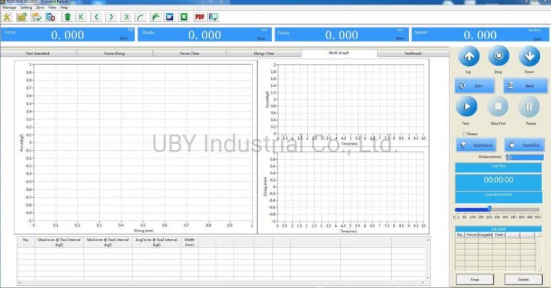 Spring Plastic Rubber Compression Tension Shear Force Machine Test Apparatus