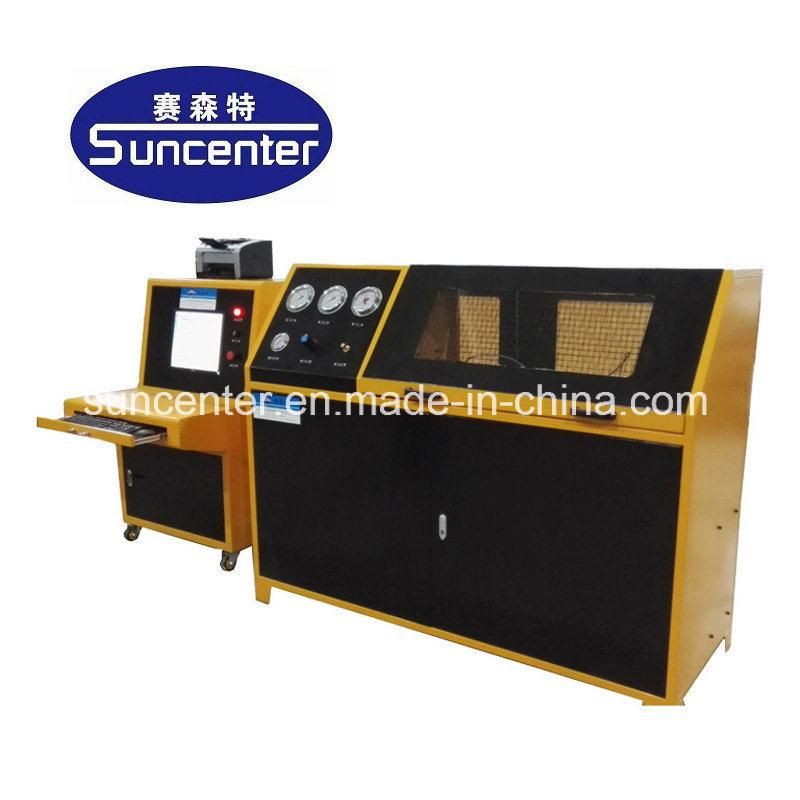 Suncenter 800bar Air-Driven Computer Control Hydraulic Hose Pressure Testing Machine