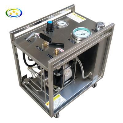 Terek Brand 10-60000psi Pneumatic Pump Hydrostatic Test Bench Air Driven Hydro Testing Pump