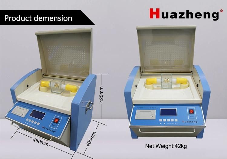 High Accurate Electronic Power Bdv Transformer Oil Dielectric Test Set