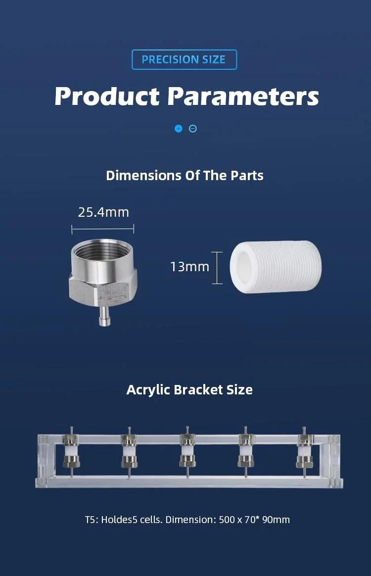 Lithium Ion Battery Coin Cell Simulator Swagelok-Type Cell