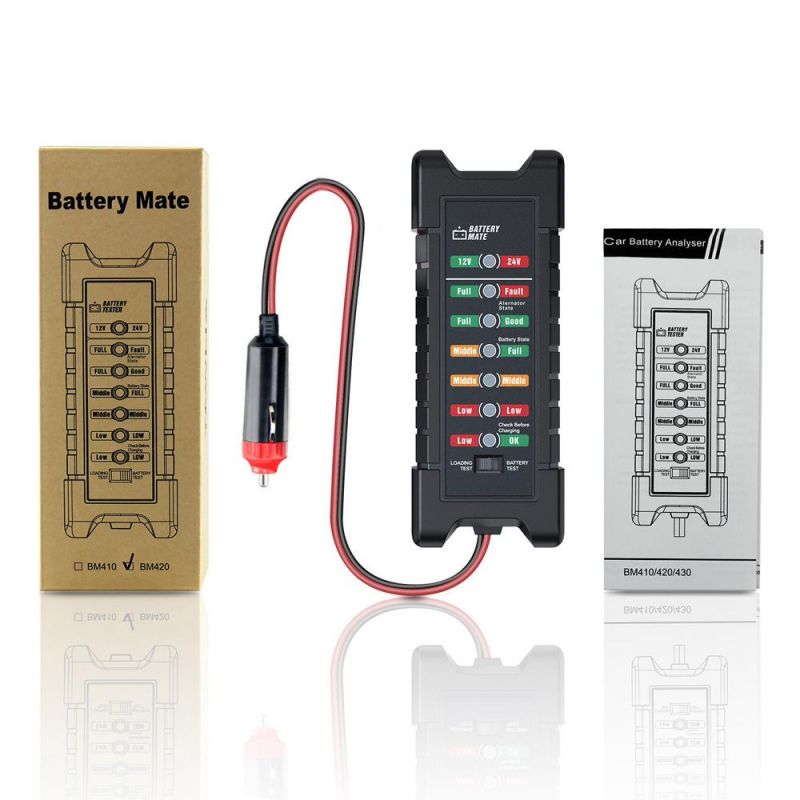Ediag Bm420 Battery Mate for Gasoline and Diesel 24V 12V