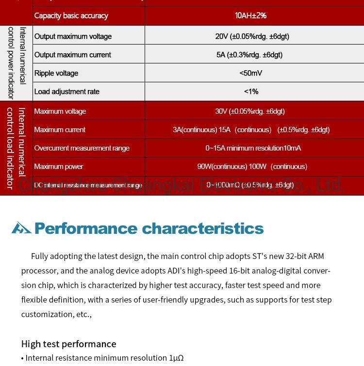 Cht3568A Battery Comprehensive Tester Battery Integrated Tester