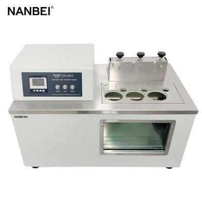 China Factory Bitumen Asphalt Paraffin Wax Content Tester