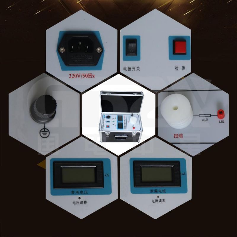 Lightning Arrester DC Reference Voltage Leakage Current Tester