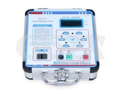 AC 220V 2500V Digital High Voltage Insulation Resistance Tester