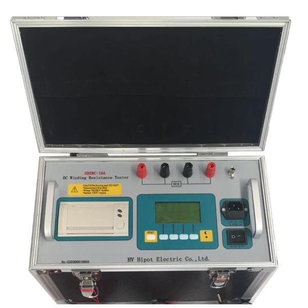 GDZRC-10A Transformer DC Winding Resistance Tester