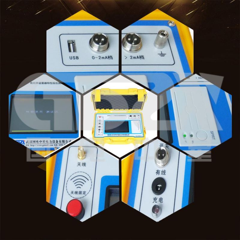High Performance AC Three Phase wireless Zinc Oxide Arrester Characteristic Tester