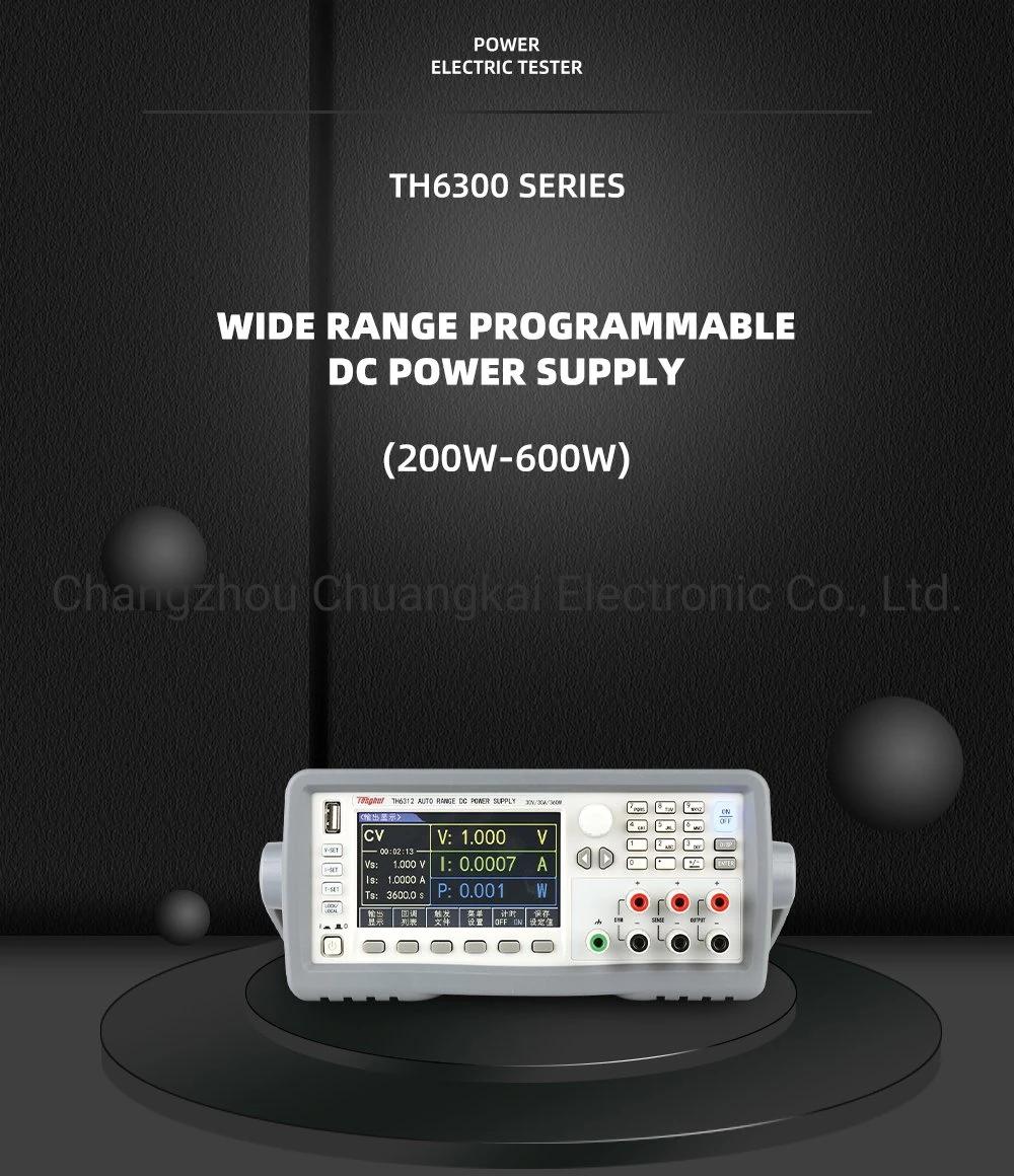 Th6301 Wide Range Programmable Linear DC Power Supply with 20V/30A/200W