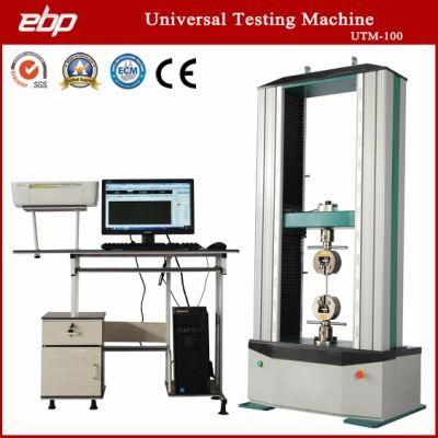 100kn Computer Controlled Electronic Fabric Tensile Strength Tester