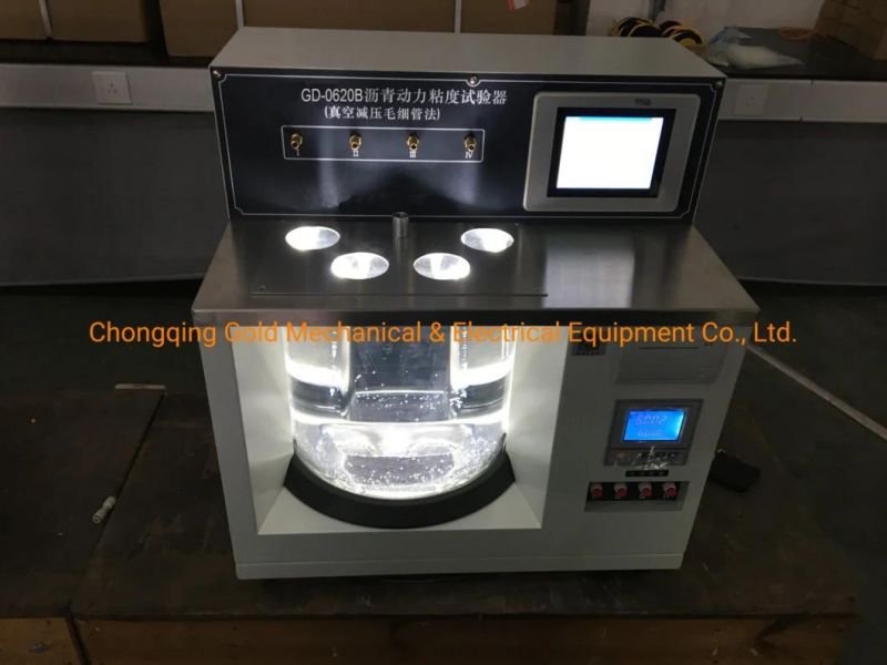 Petroleum Asphalts Dynamic Viscosity Test Vacuum Capillary Viscometer for ASTM D2171