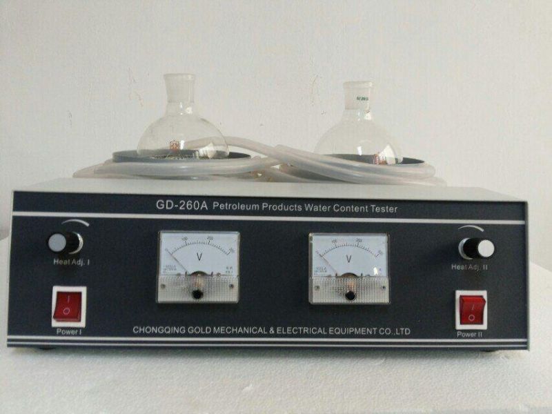 Gd-260A Petroleum Products Water Content Tester / ASTM D95 Instrument by Distillation Method