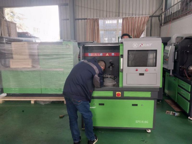 High Pressure Common Rail Injector Testing Machine EPS816g Qr Code Generation
