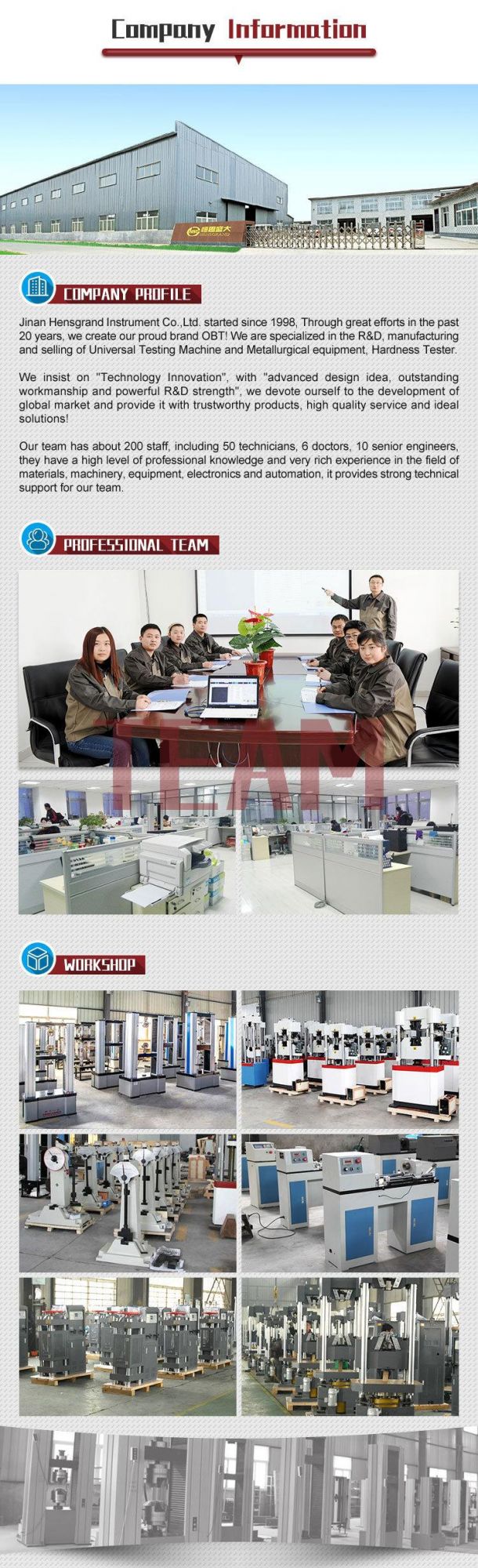 Wew-1000kn Chinese Supplier 1000kn Steel Strand Testing Machine