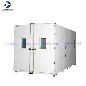 Monolithic Type Structure 4cbm TV Panels Testing Walk-in Temperature Humidity Test Chamber