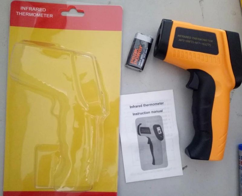 Digital IR Infrared Industrial Thermometer Wh550 in High Quality