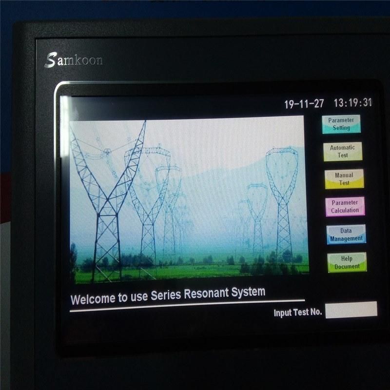 Multi Use 108 kVA AC Resonant Test System with Four Reactors