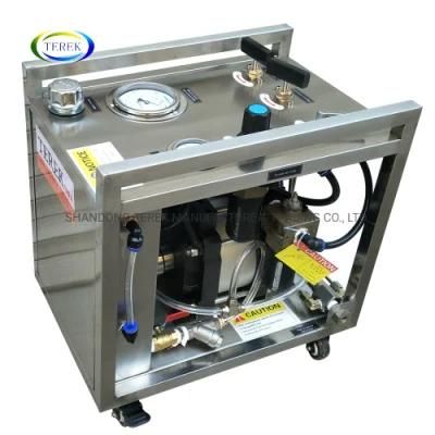 Automatic Pressure Test Pump Bursting Hydraulic Hose Pipe Tube Cylinder Testing Bench