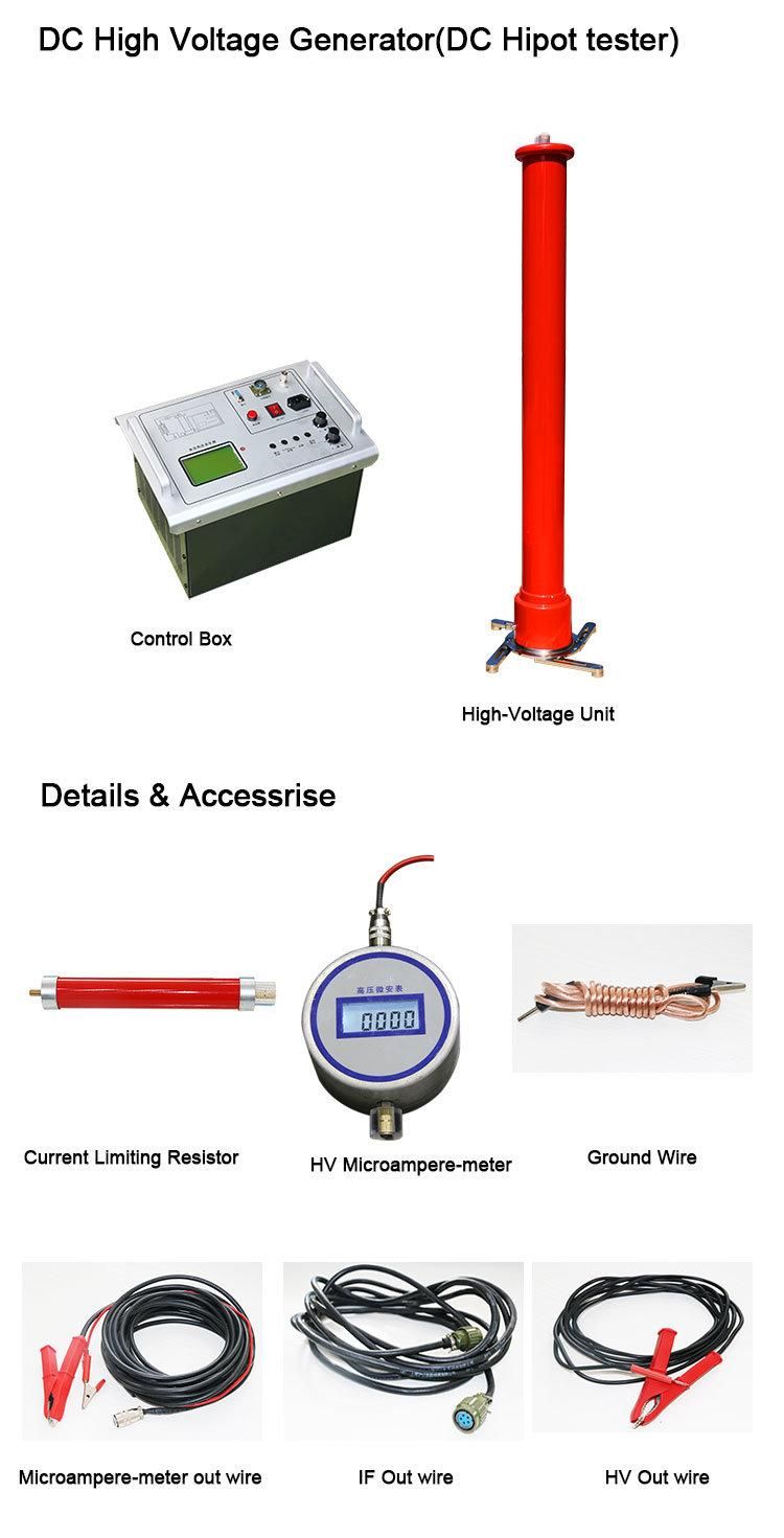 DC Hipot Tester Withstand Voltage Test Testing Equipment Tester Meter