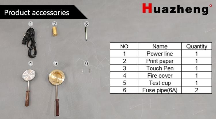 Fully Automatic Petroleum Products Flash Point Open Cup Analysis Equipment