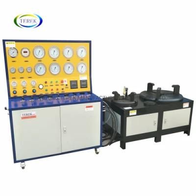 Terek Brand Best Price Maximum 600 Bar Test Pressure Pneumatic/Hydraulic Safety Valve Test Bench
